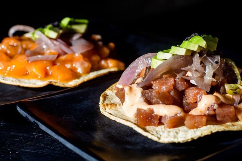 Tostadas De Salmón