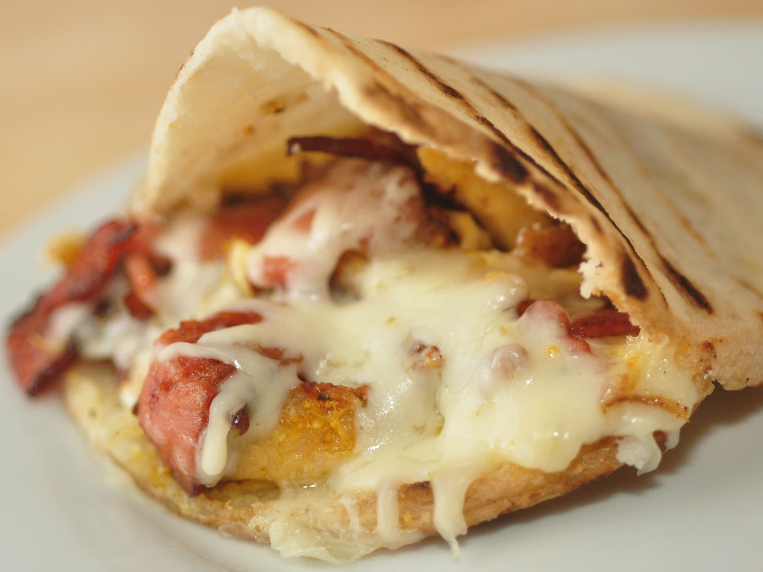 Queso, Pollo y Tocineta
