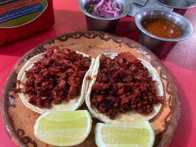 Taco de Chorizo