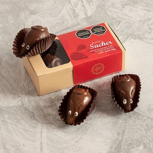 Ratón Sacher x 3
