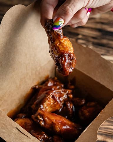 Alitas BBQ-Chipotle (poco picosas)