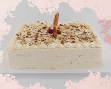 Pastel Almendra Mediano