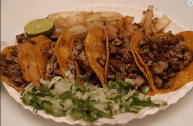 Tacos de Bistec 5 pzas