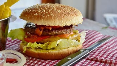 Hamburguesa Sencilla