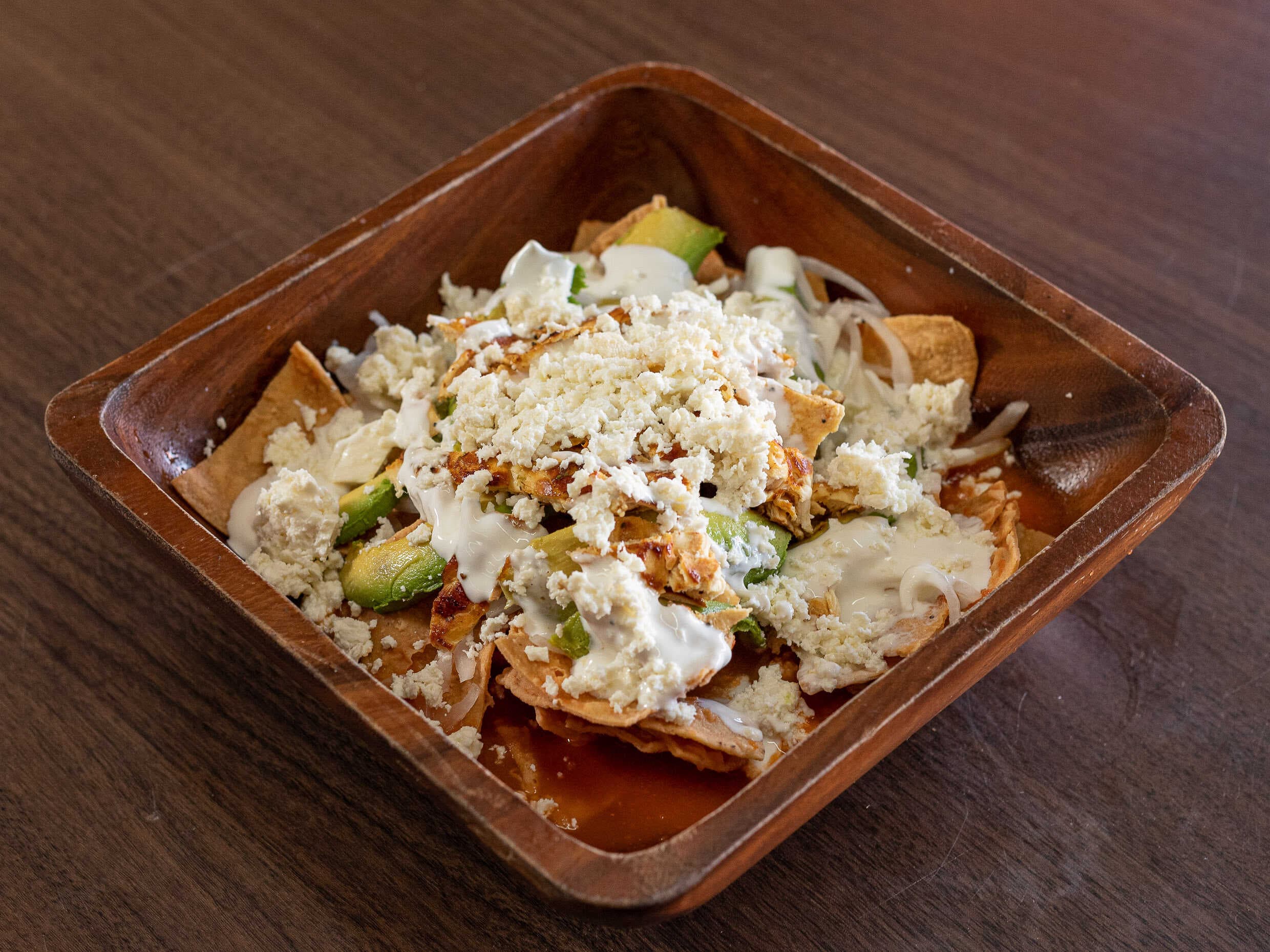 CHILAQUILES VEGETARIANOS