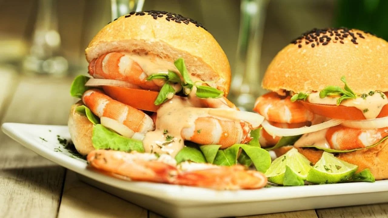 Hamburguesa don camaron
