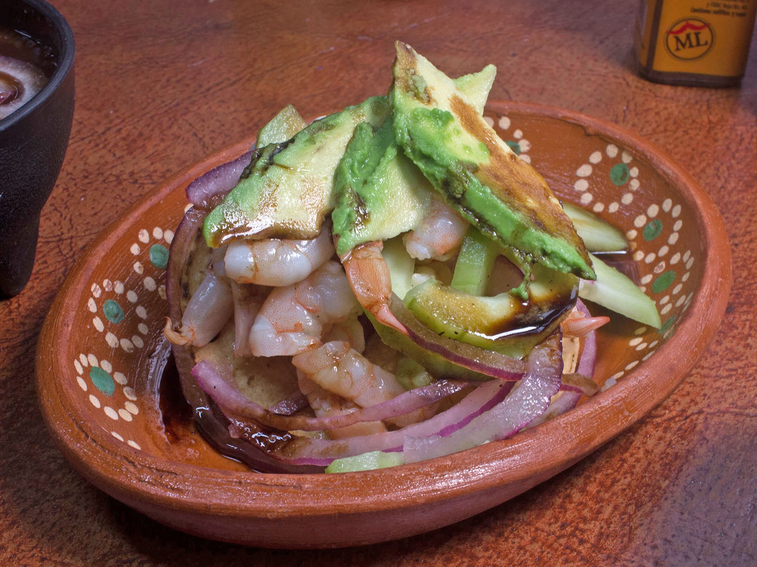 Tostada de Camarón