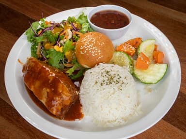 Combo-Plato del Día Vegetariano  + Bebida