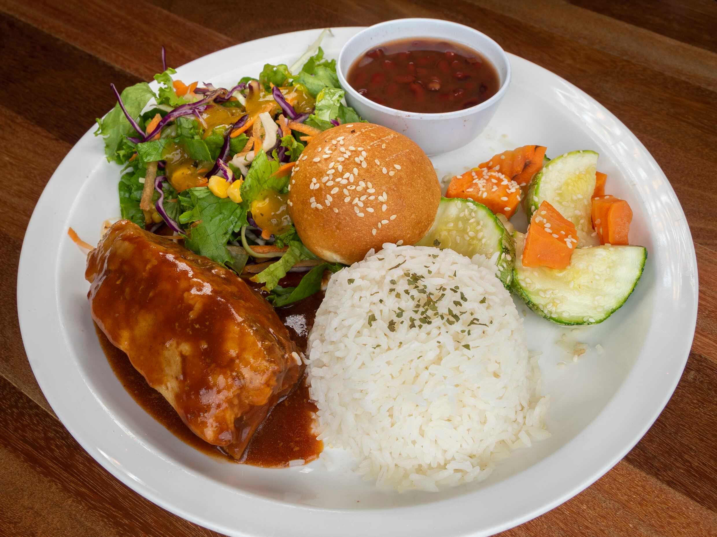 Combo-Plato del Día Vegetariano  + Bebida
