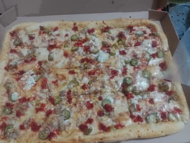 Pizza Cuadrada Mexicana