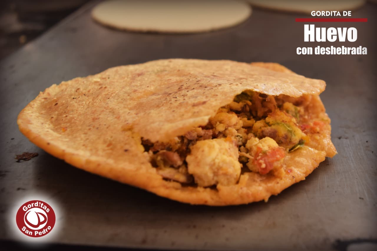 Gordita Huevo Verde con Papa