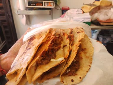 Taco Grande Dorado.