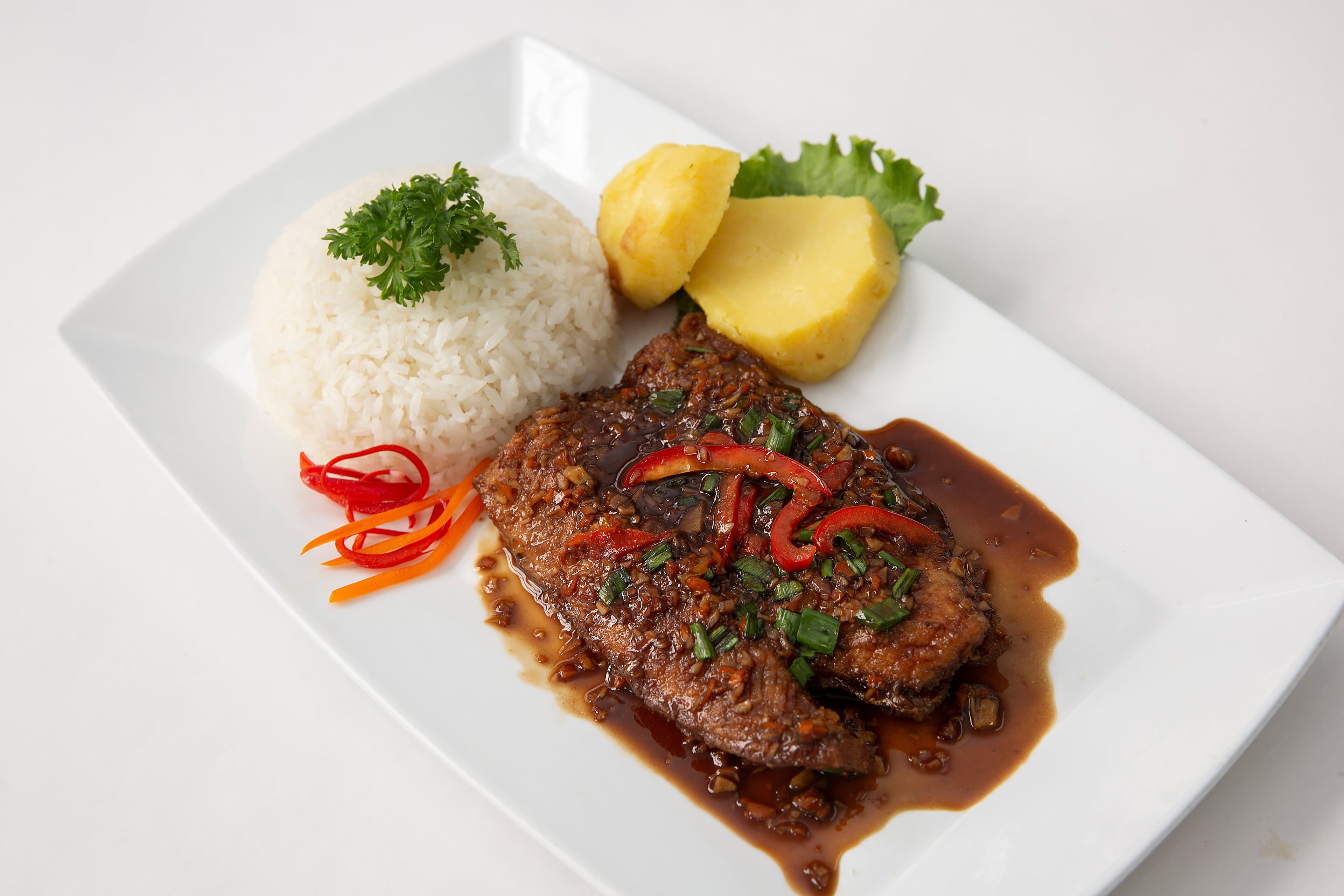 Pescado al Sillao