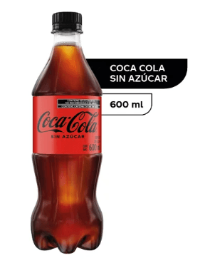 Coca-Cola sin Azúcar 600ml