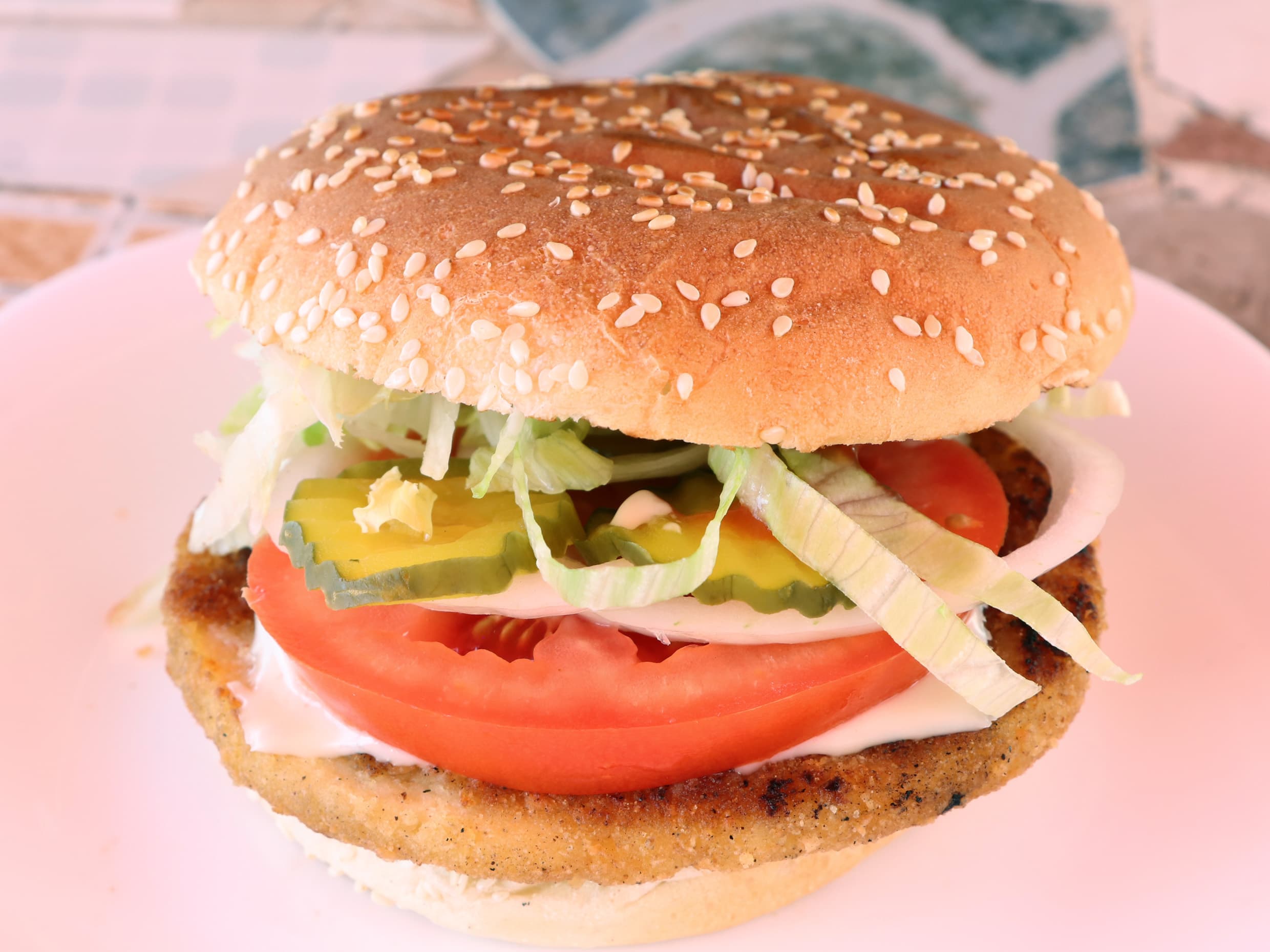 Hamburguesa de Pollo