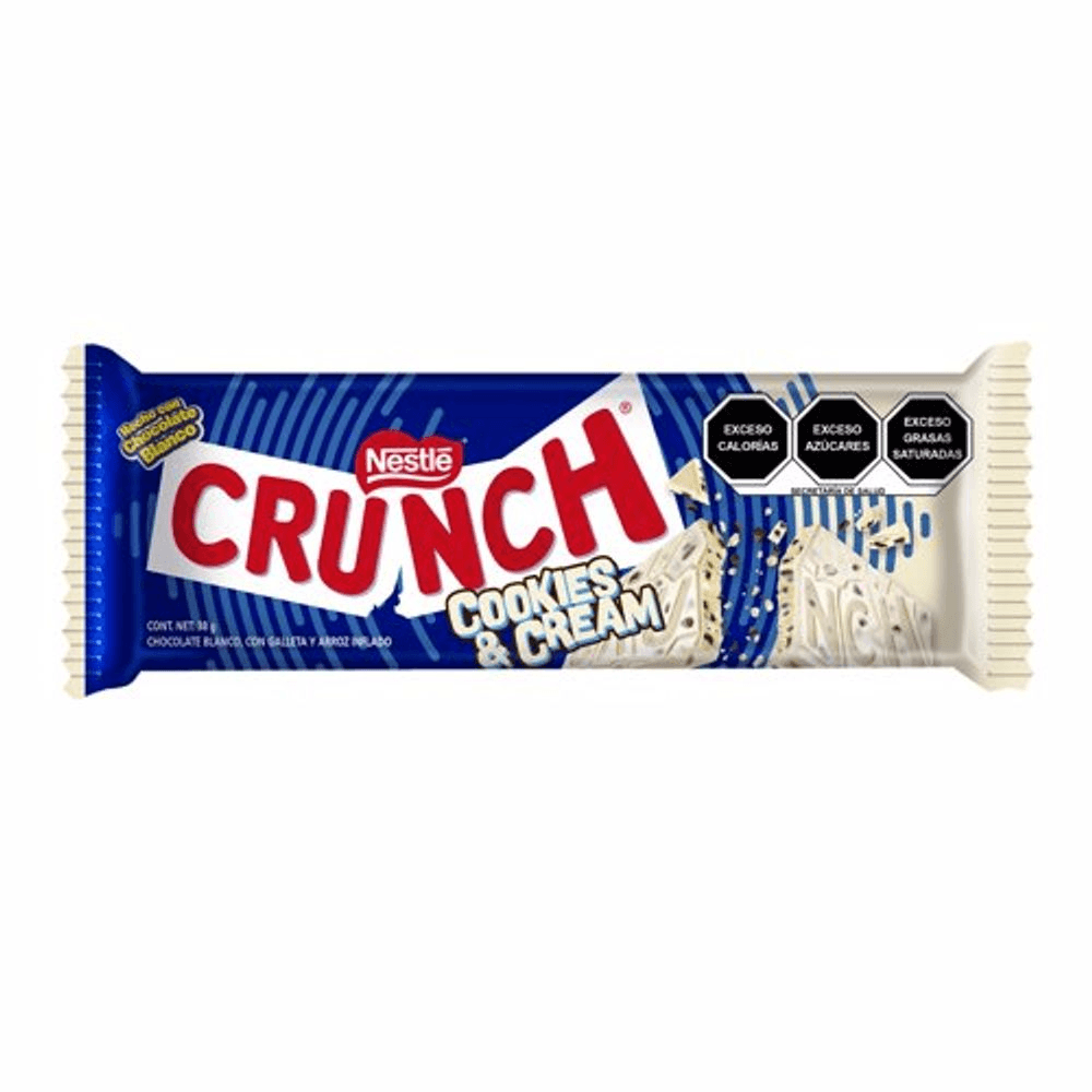 CRUNCH GALLETA Y CREMA 38G
