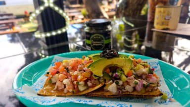 Tostadas de Ceviche Mixto