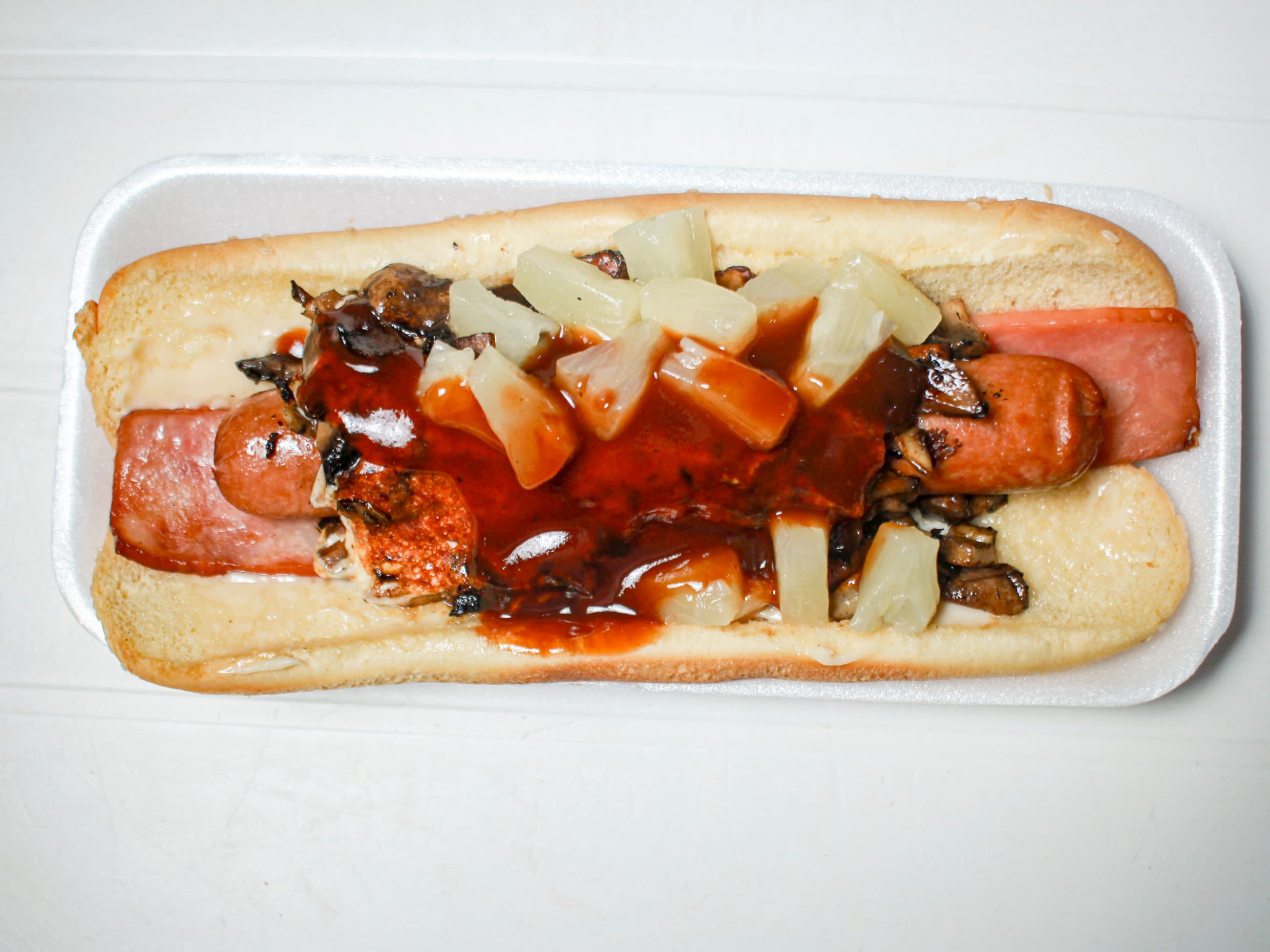 Hot Dog Huérfano con Oscar Mayer