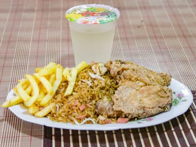 Combo-Personal con pollo broaster