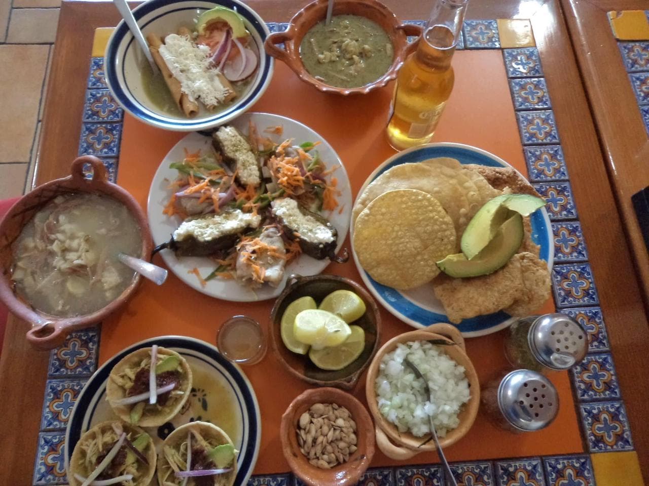 Chilaquiles con Pollo