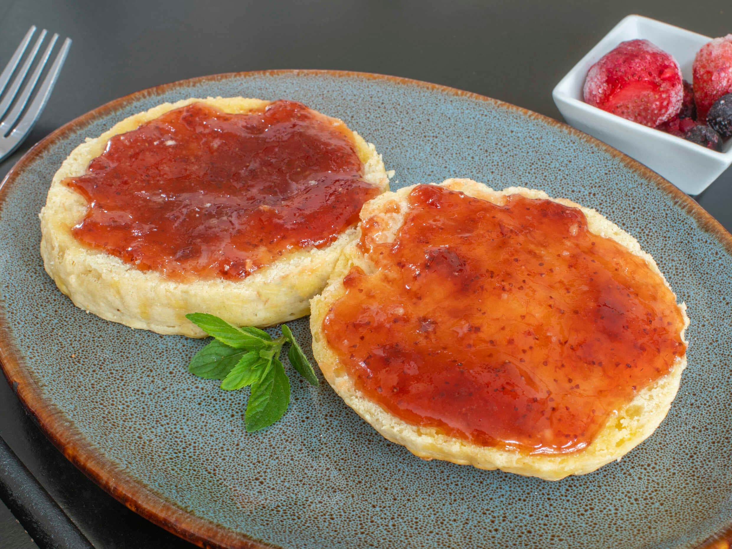 Bisquet con Mermelada