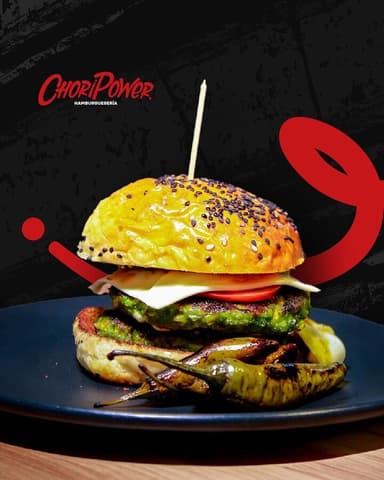 Choriburger Jr Chorizo