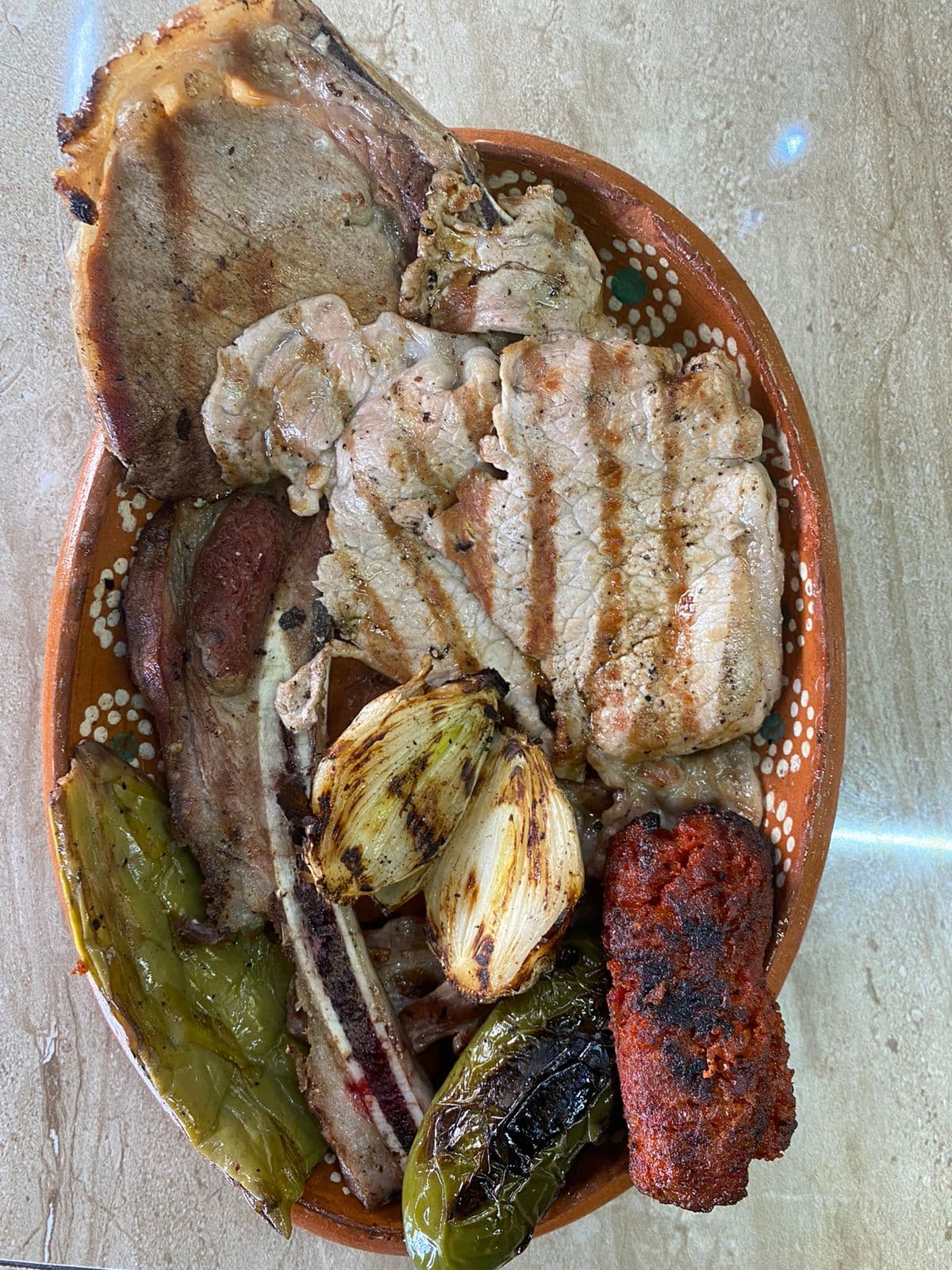Orden Mixta Asada y Chuleta (250gr Pesado Crudo)