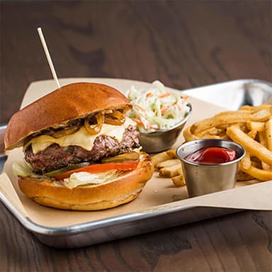 Cheesy Burger (Half Pound)