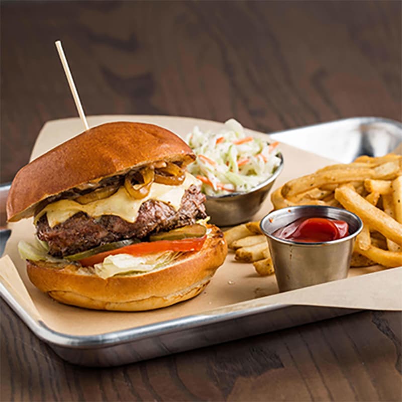 Cheesy Burger (Half Pound)