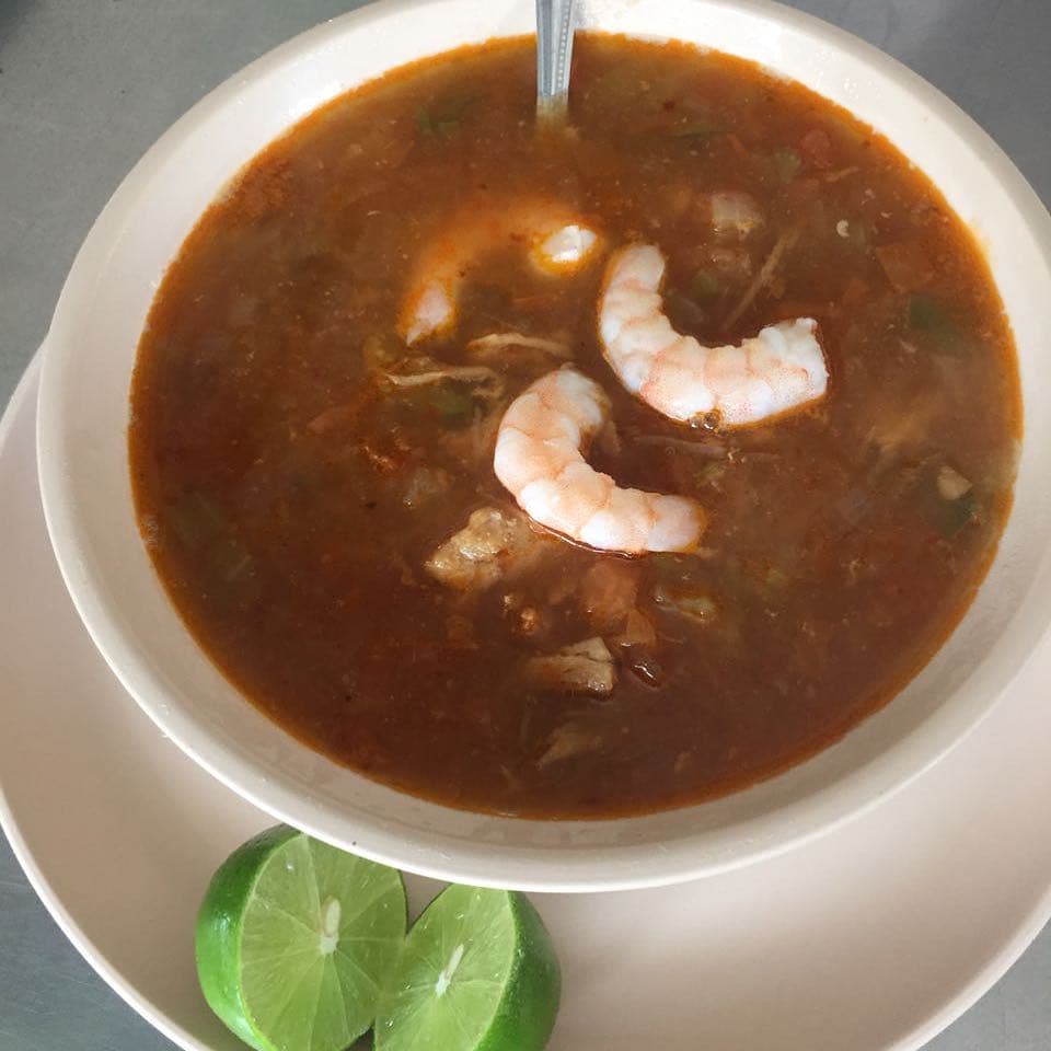 Caldo Mixto (Mariscada) 1/2 L