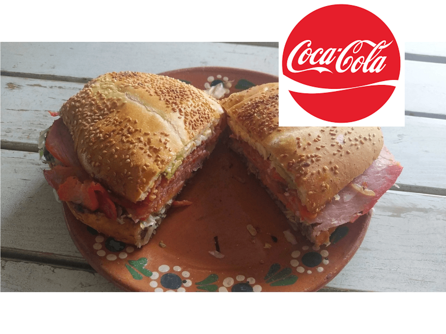 Torta Grande  + Coca Cola