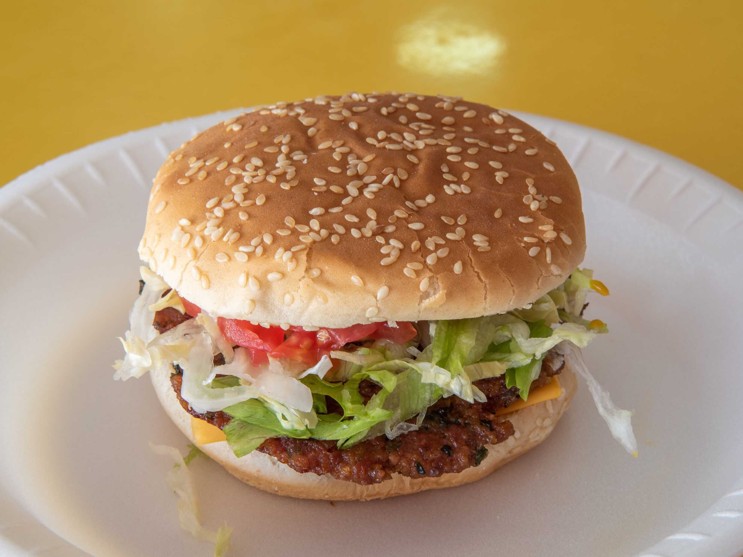 HAMBURGUESA SENCILLA