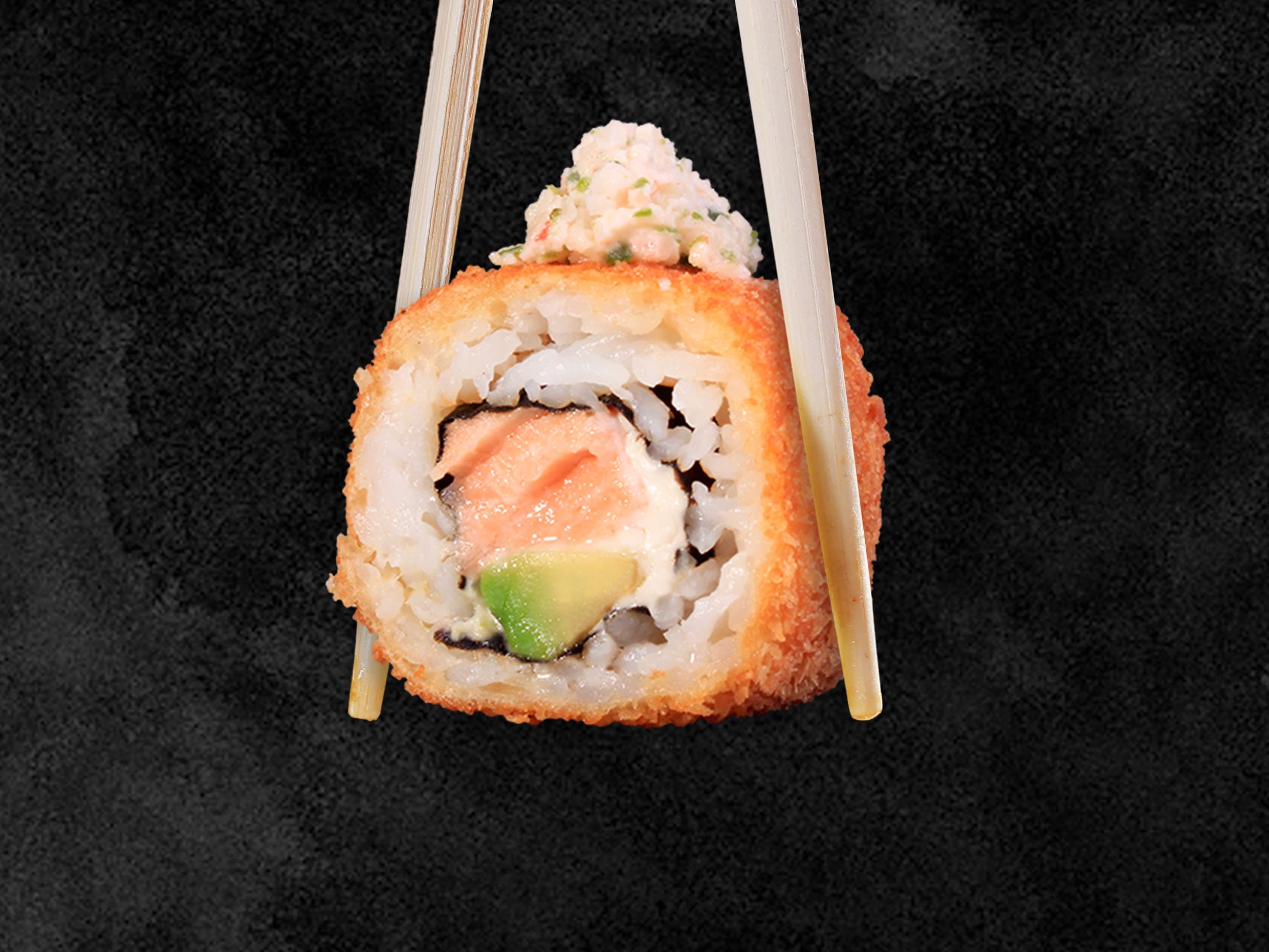 Rollo Crunchy Salmón Roll