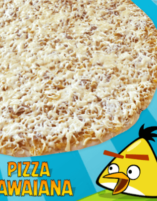 Pizza 5 Porciones Hawaiana