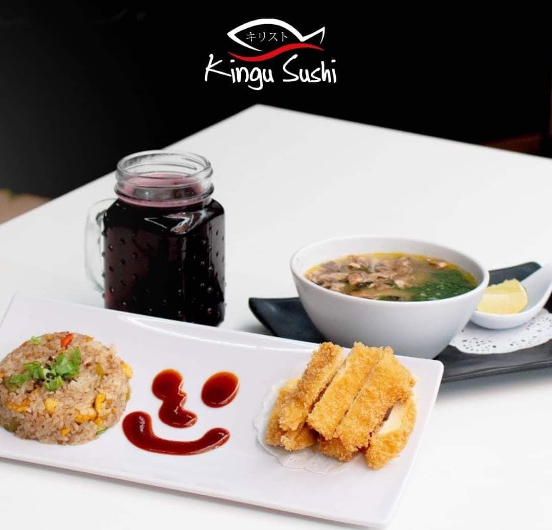 Kingu San con Pescado