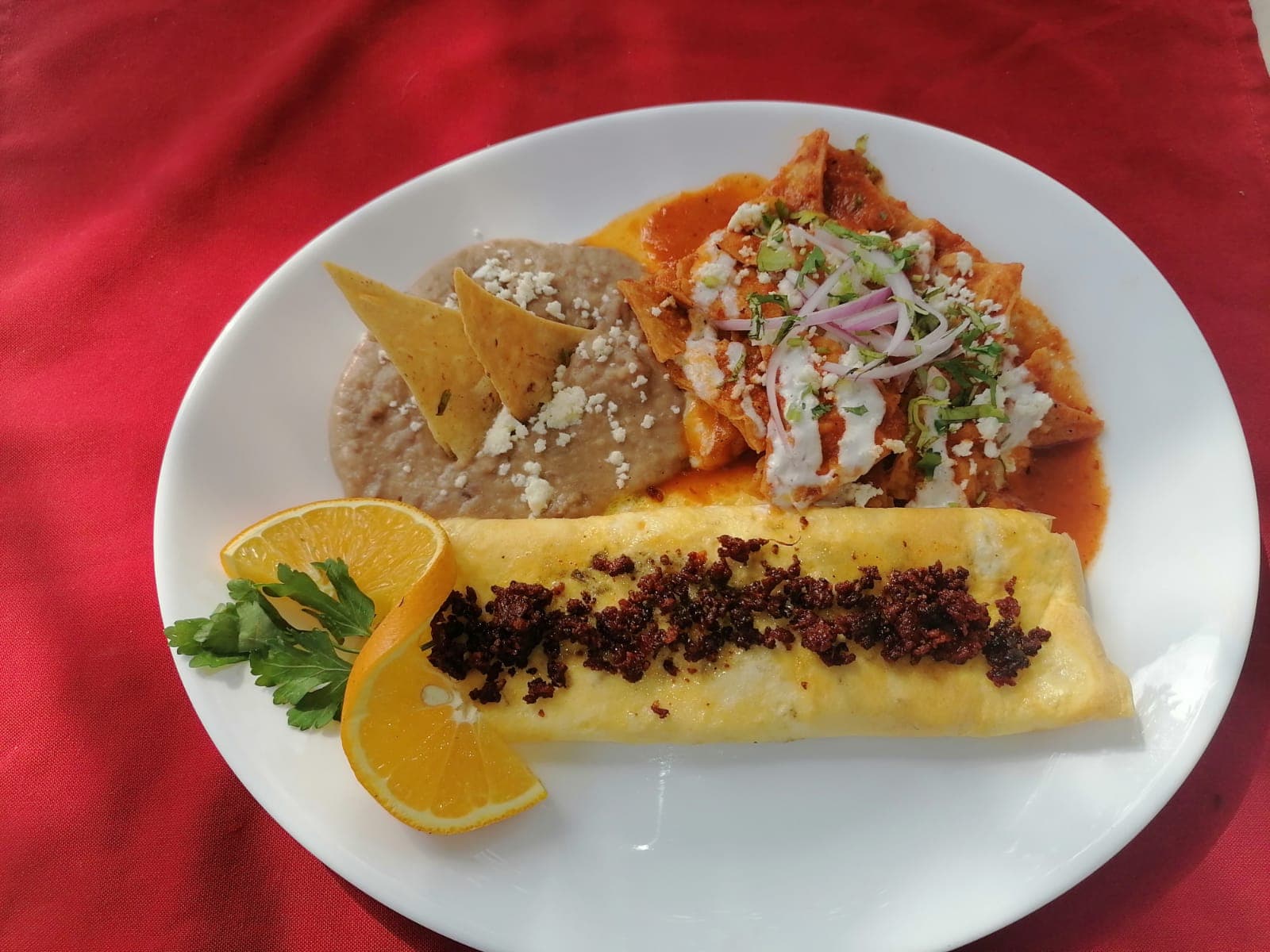 Omelette de Chorizo