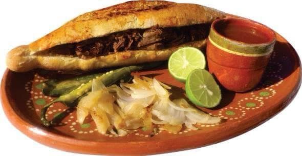 COMBO 2LONCHES de Birria + 1Agua Fresca+2consome