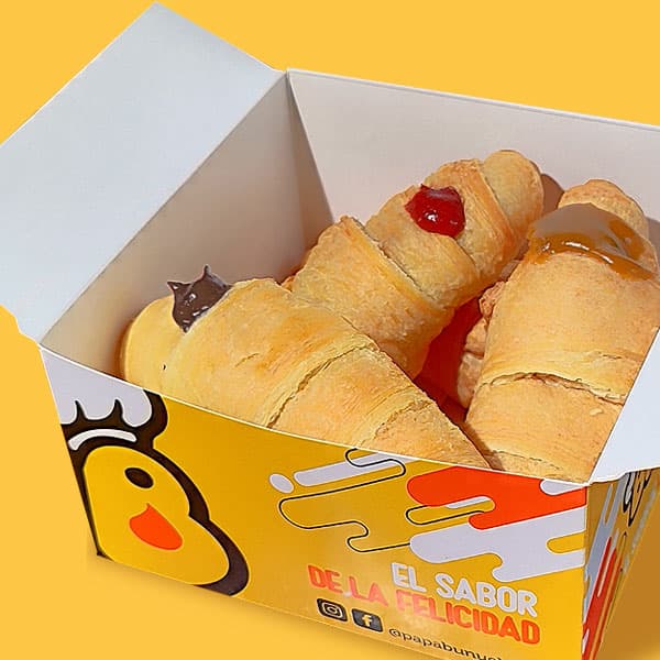 Combo Mini Croissants Rellenos