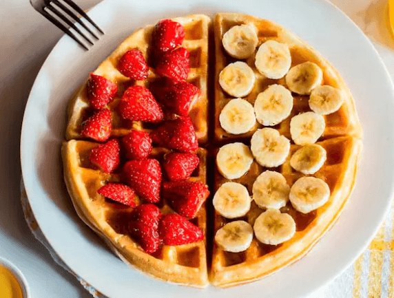 Waffle de Frutas