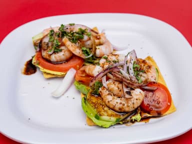 Tostada de Camarón