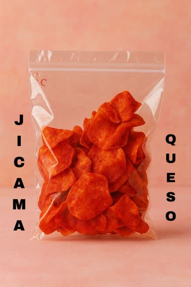Jicama Deshidratada C/Queso
