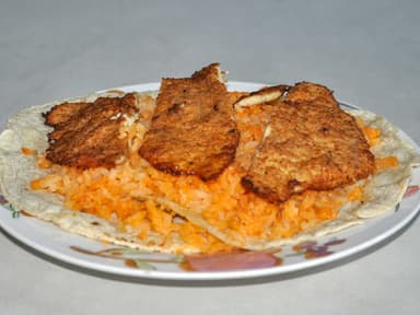 Tacos Acorazados de Milanesa + Agua