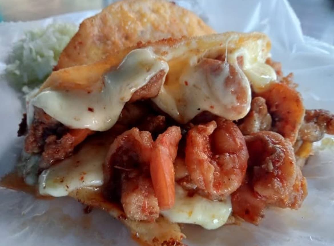 Taco Enchilado de Harina