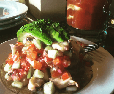 Filete Relleno de Mariscos Chipotle