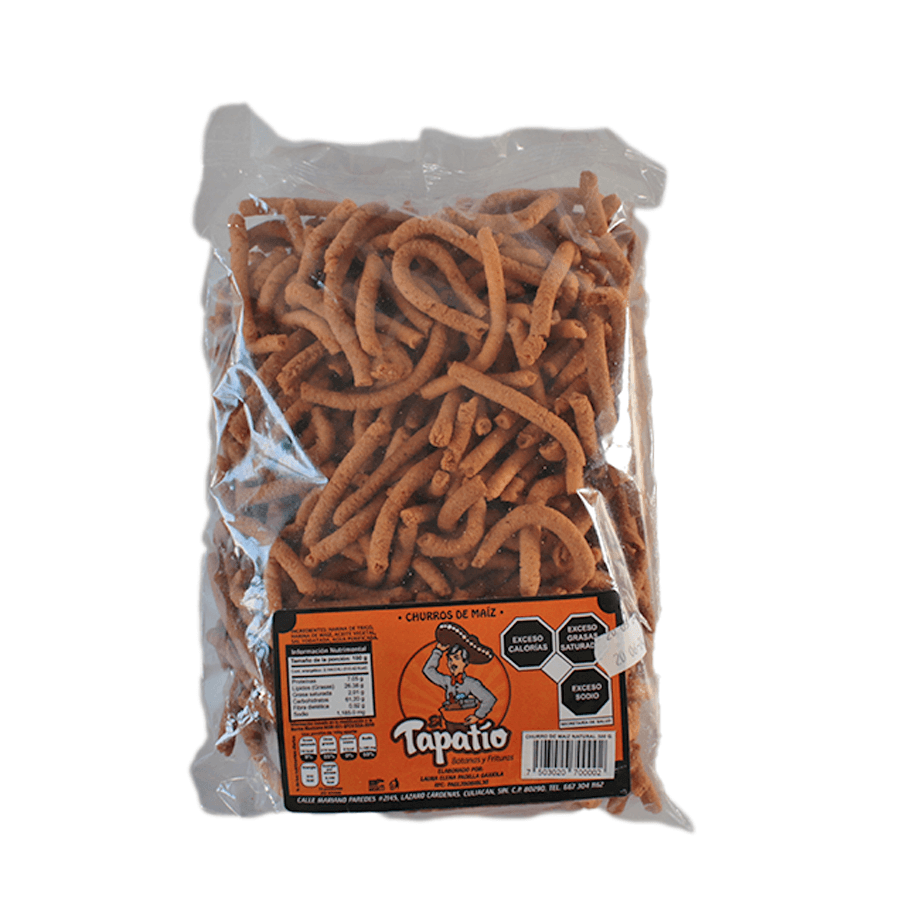 CHURROS DE MAIZ TAPATIO 500g