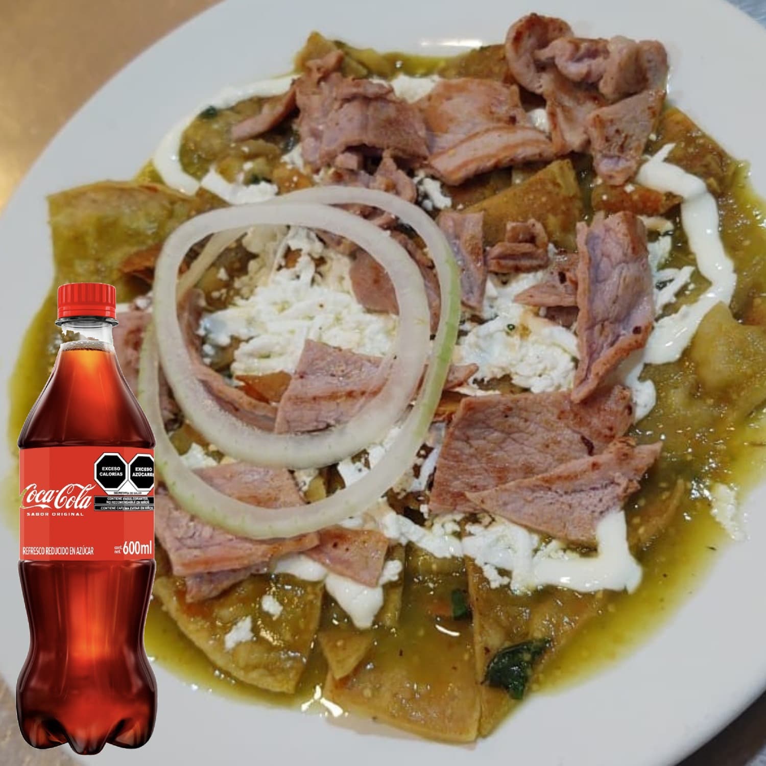 Combo Chilaquiles Campechanos + Bebida