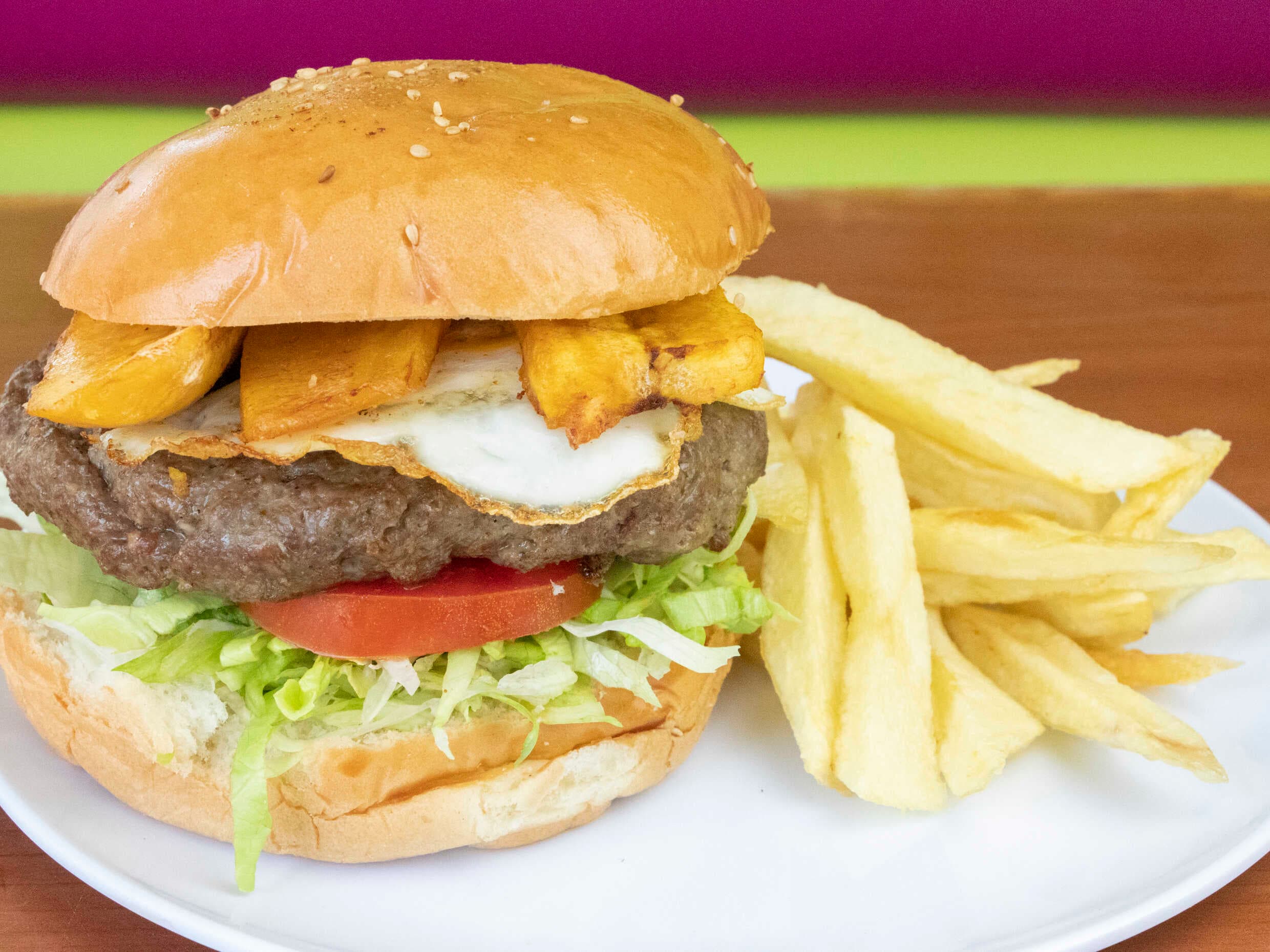 Hamburguesa a lo Pobre