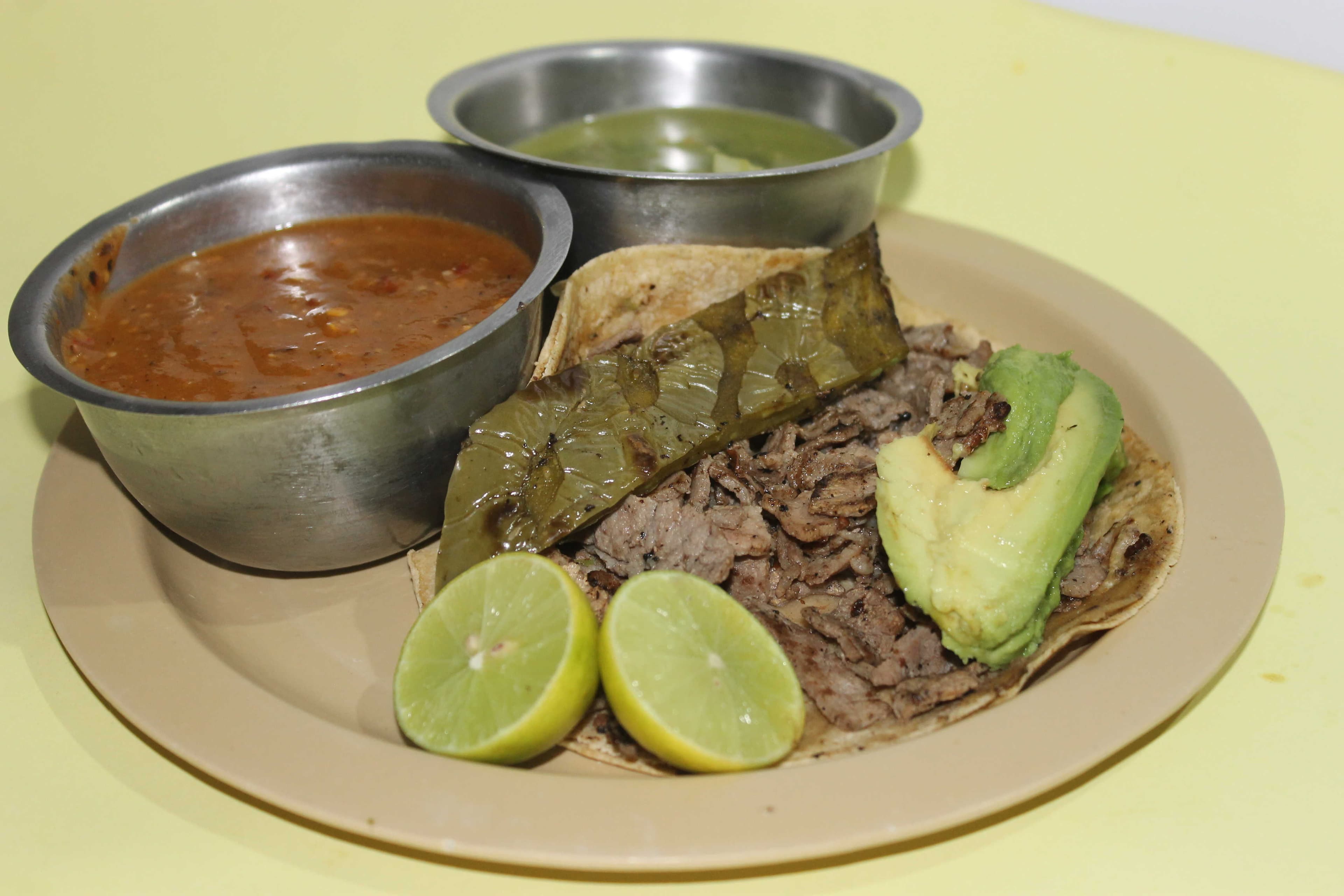 Taco de Bistec Sencillo