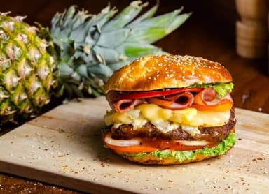 Hamburguesa Hawaiana