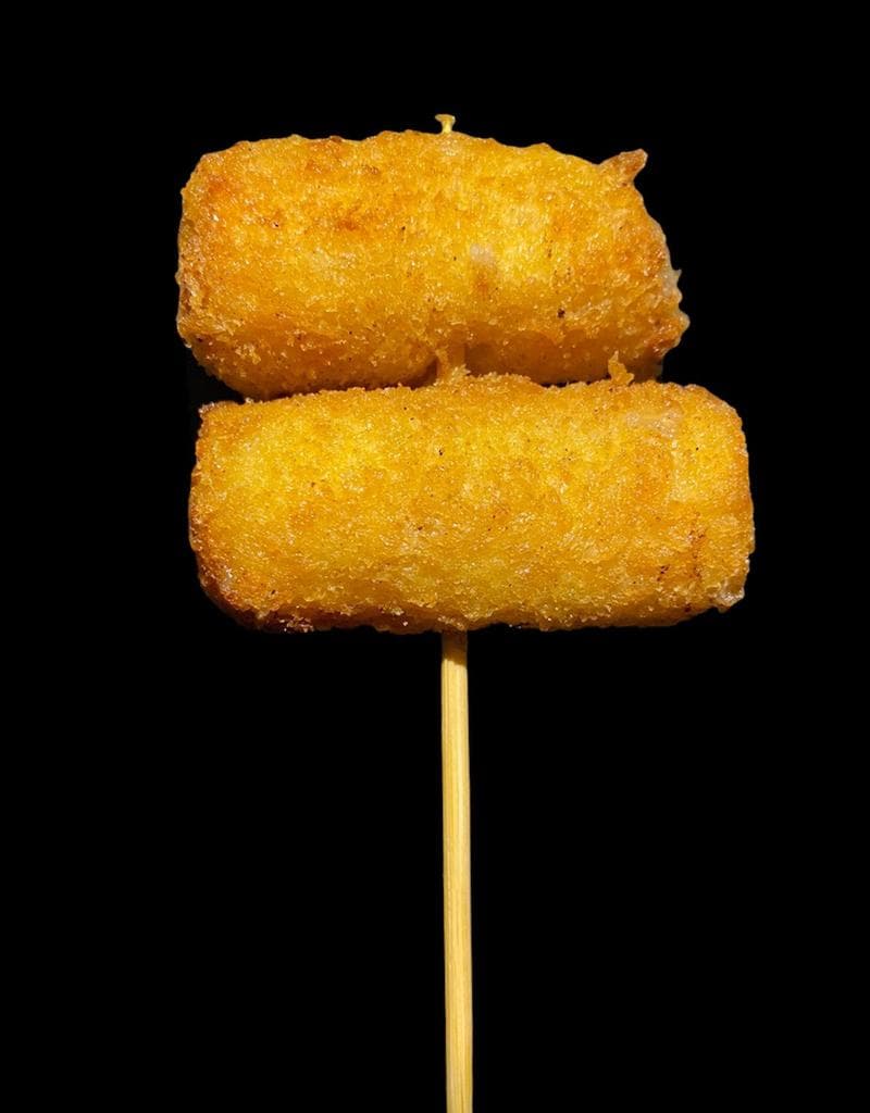 Kushiage de Queso